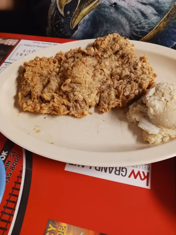Chicken Fried Steak Mashed Potatoes and Gravy